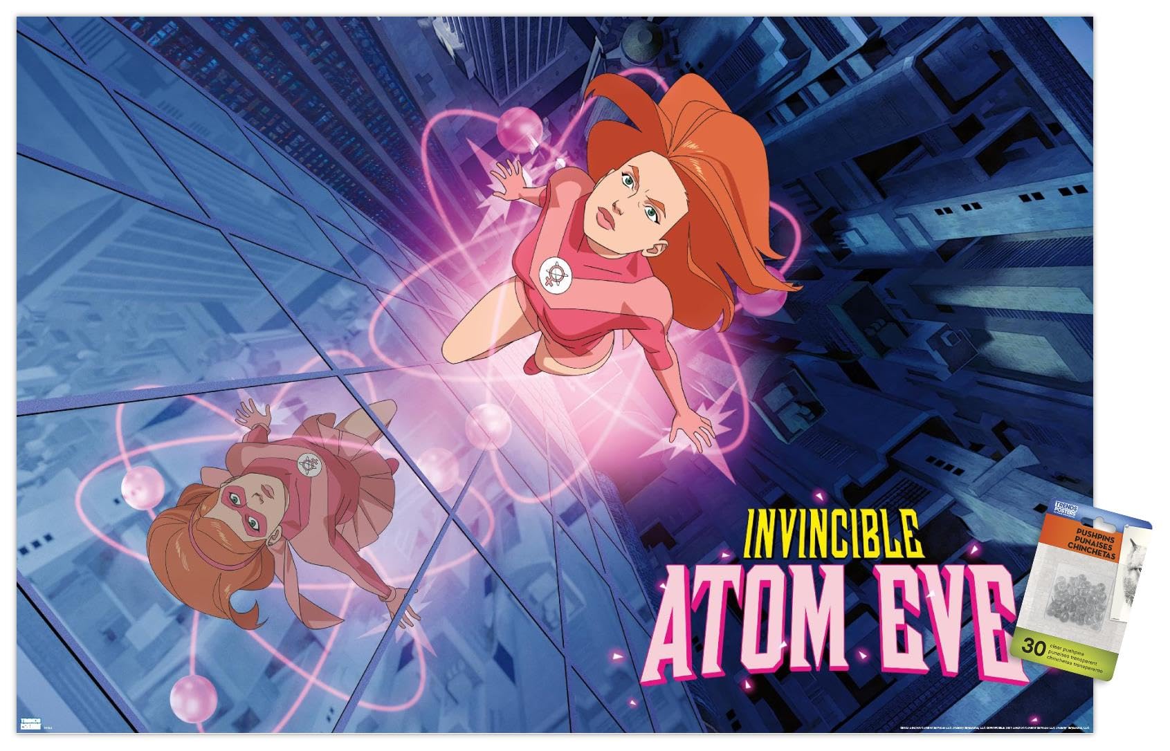 Amazon.com: Invincible: Season 2 - Atom Eve One Sheet Wall Poster